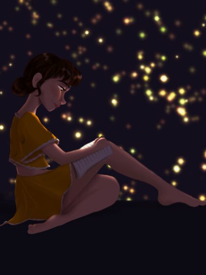 Starry night reader